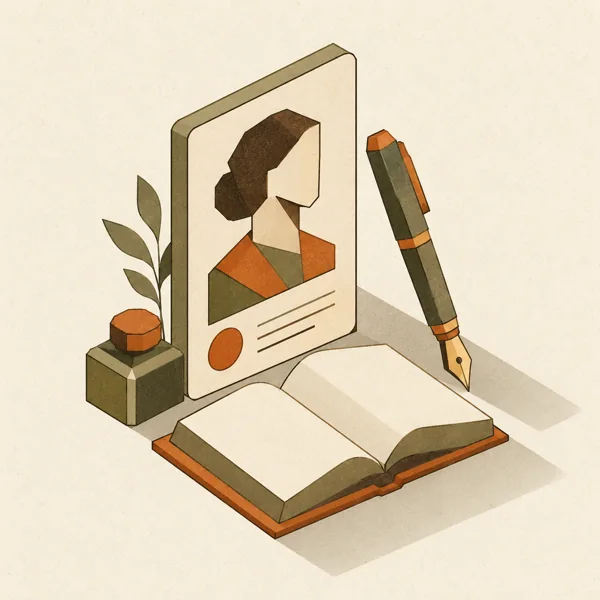 Ilustração conceitual: Sua apresentação como autor