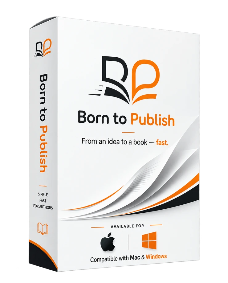 Caixa do produto Born to Publish
